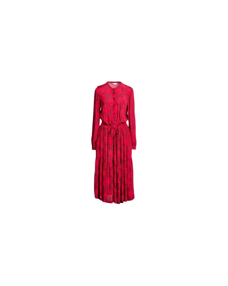 Tommy Hilfiger KLEIDER - Midi-Kleiderauf YOOX.COM Ziegelrot