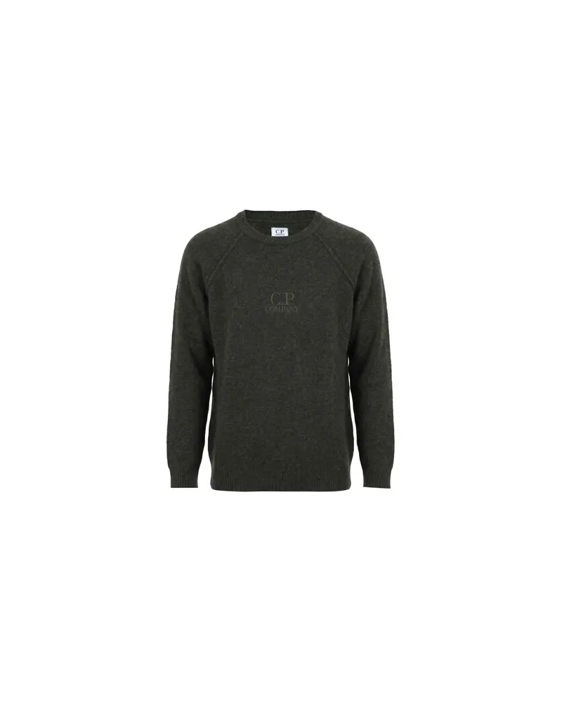 C.P. Company STRICKWAREN - Pulloverauf YOOX.COM Dunkelgrün