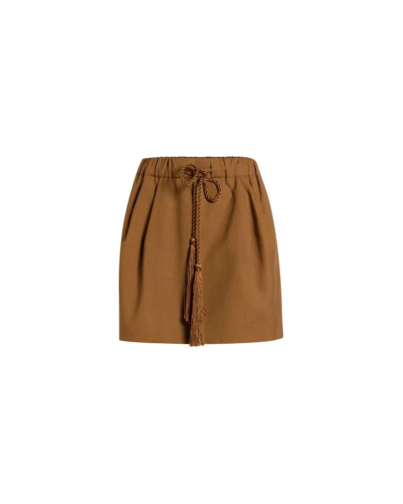 Max Mara HOSEN & RÖCKE - Miniröckeauf YOOX.COM Braun