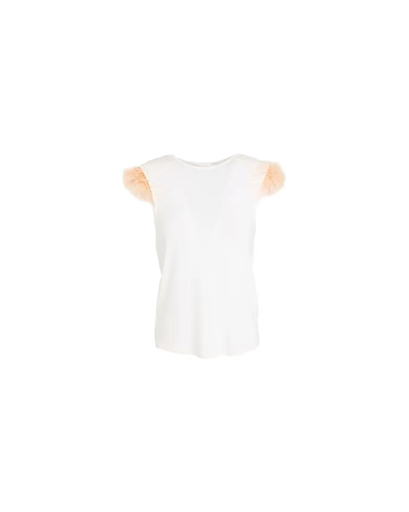 Patrizia Pepe TOPS - T-shirtsauf YOOX.COM Weiß