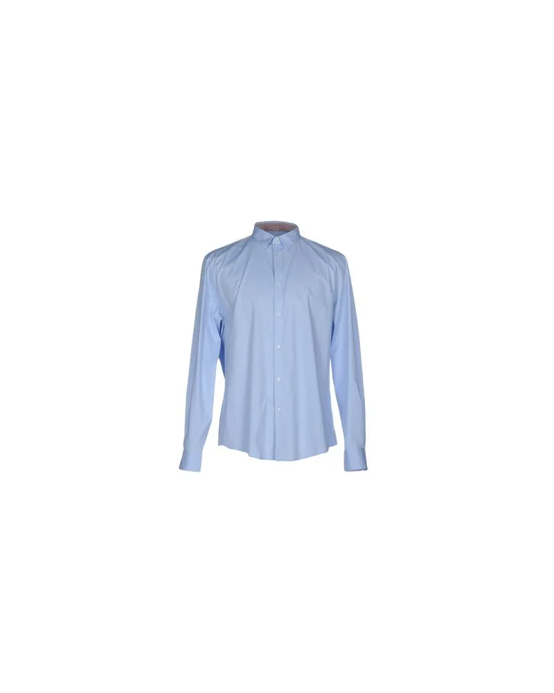 Ben Sherman TOPS - Hemdenauf YOOX.COM Himmelblau