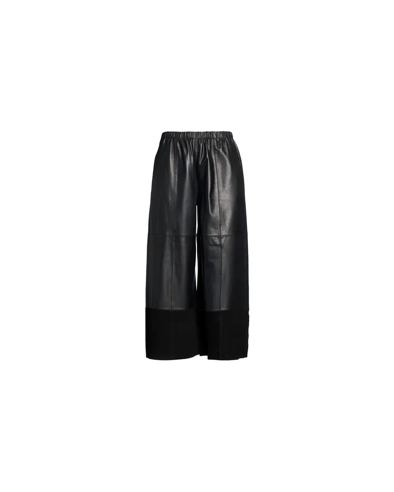 ALYSI CRÈME - HOSEN & RÖCKE - Hosenauf YOOX.COM Schwarz