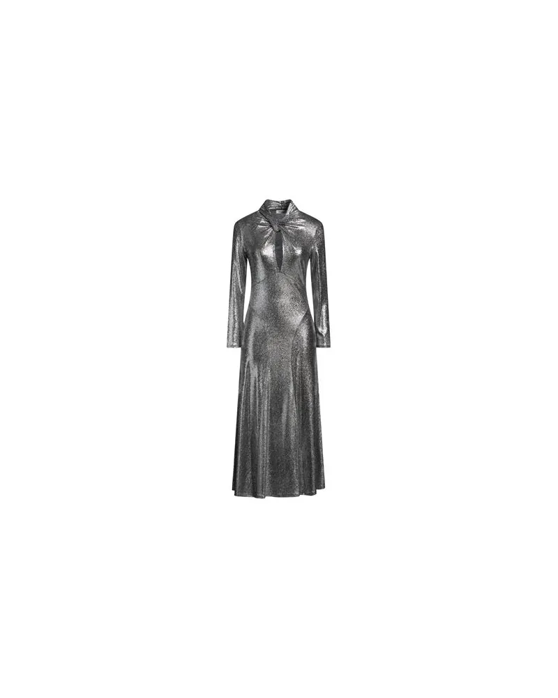 Sandro KLEIDER - Maxi-Kleiderauf YOOX.COM Silber
