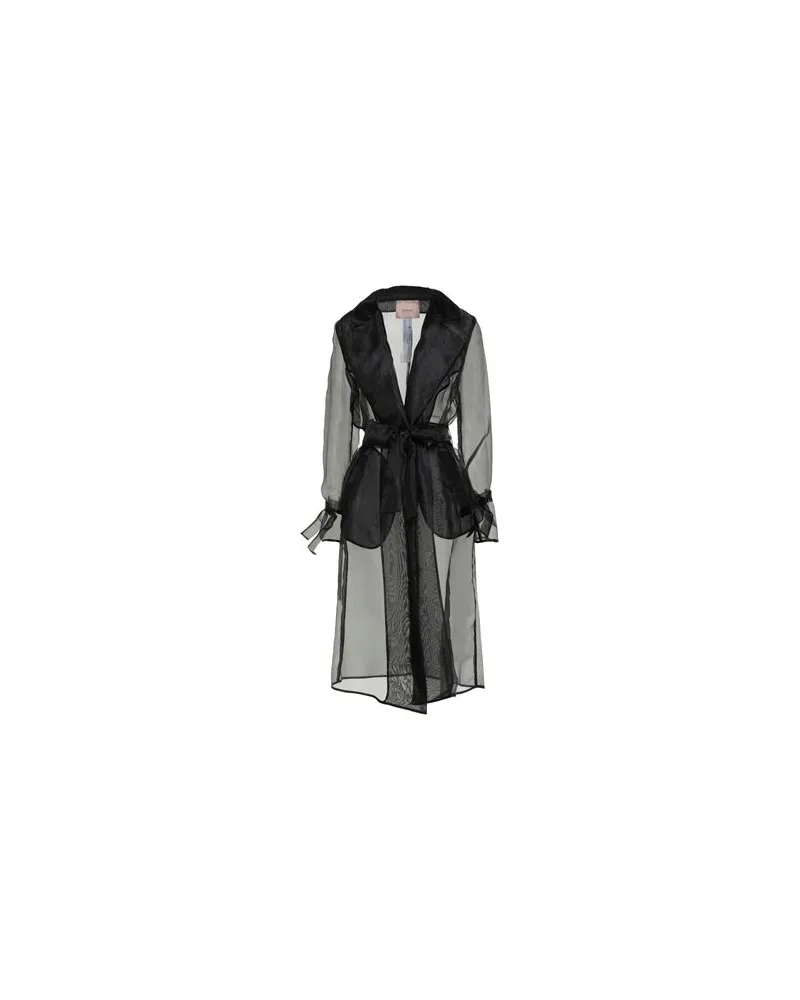 Twin-Set JACKEN & MÄNTEL - Jacken, Mäntel & Trenchcoatsauf YOOX.COM Schwarz