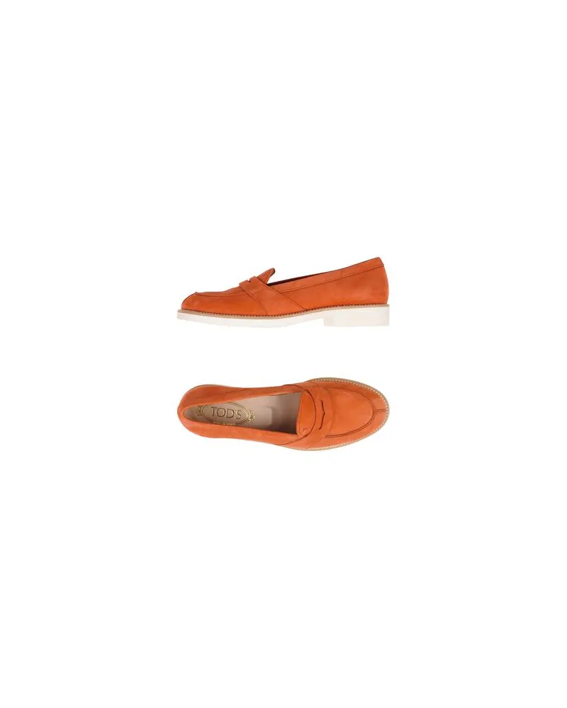 TOD'S SCHUHE - Mokassinsauf YOOX.COM Koralle
