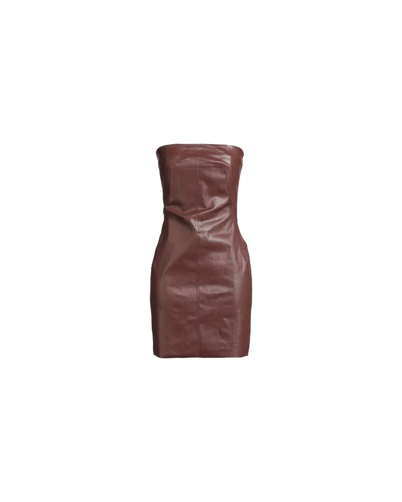 Rick Owens KLEIDER - Mini-Kleiderauf YOOX.COM Schokobraun
