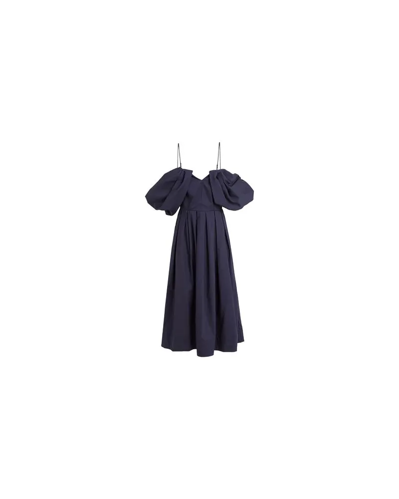 MEIMEIJ KLEIDER - Midi-Kleiderauf YOOX.COM Marineblau