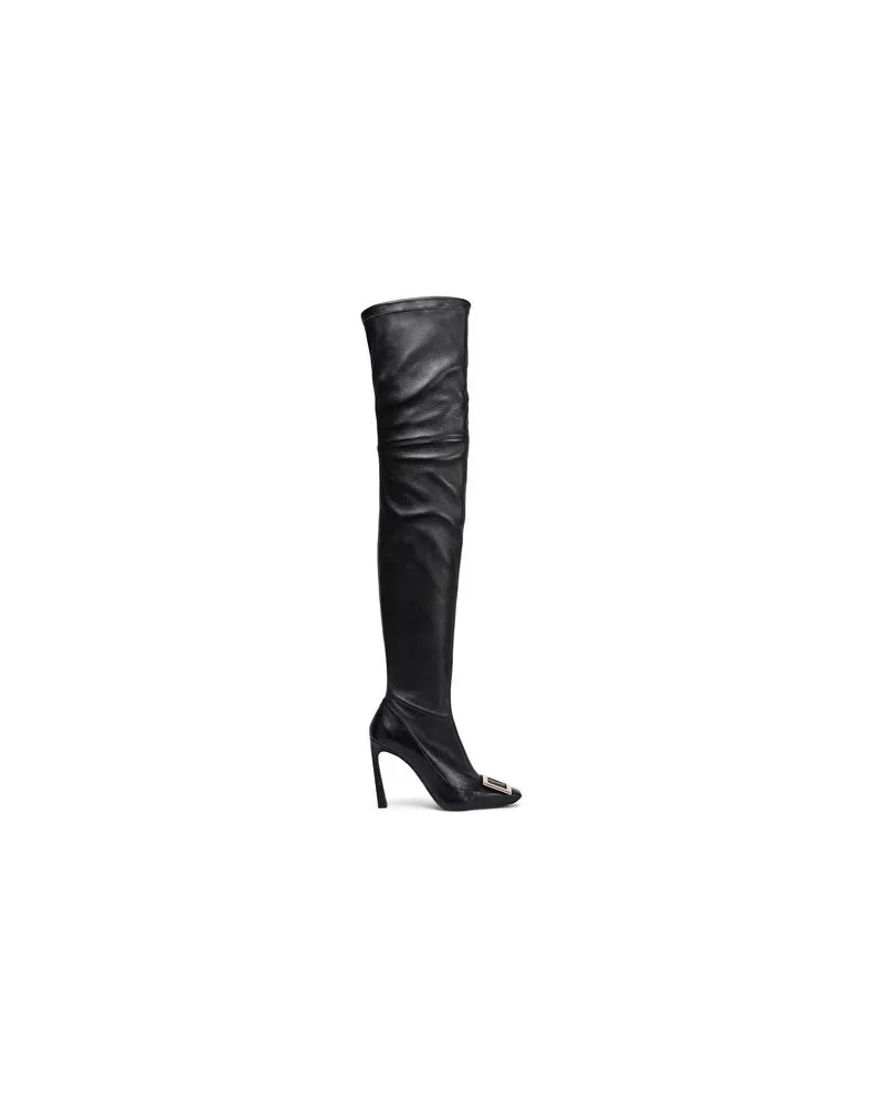 Roger Vivier SCHUHE - Stiefelauf YOOX.COM Schwarz