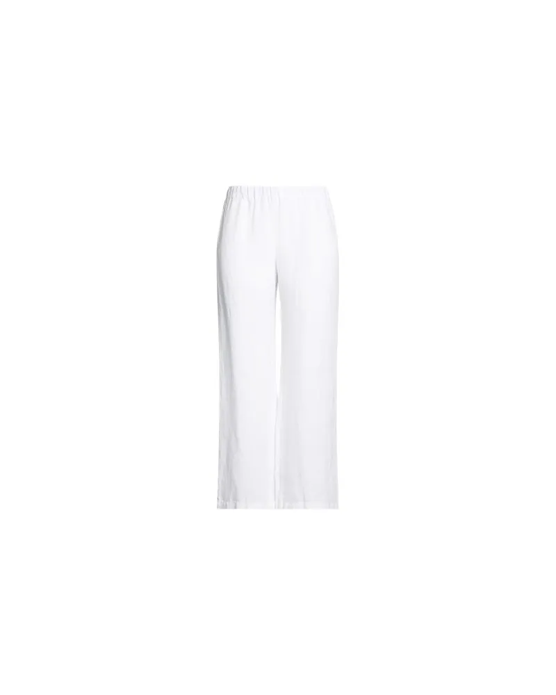 120% Lino HOSEN & RÖCKE - Hosenauf YOOX.COM Weiß