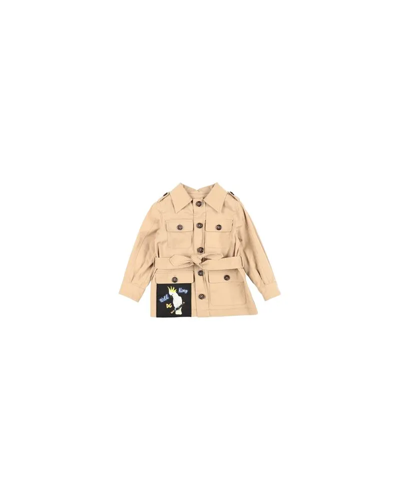 Dolce & Gabbana JACKEN & MÄNTEL - Jacken, Mäntel & Trenchcoatsauf YOOX.COM Sand