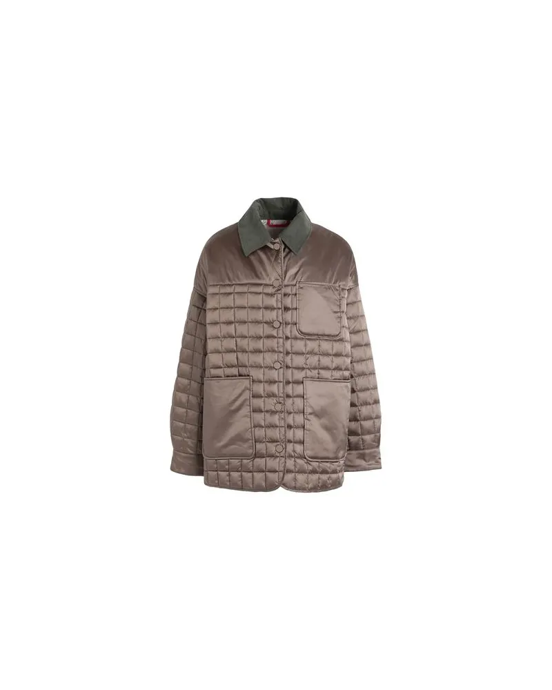 MAX&Co. JACKEN & MÄNTEL - Pufferjacken & Daunenjackenauf YOOX.COM Maulwurfsgrau