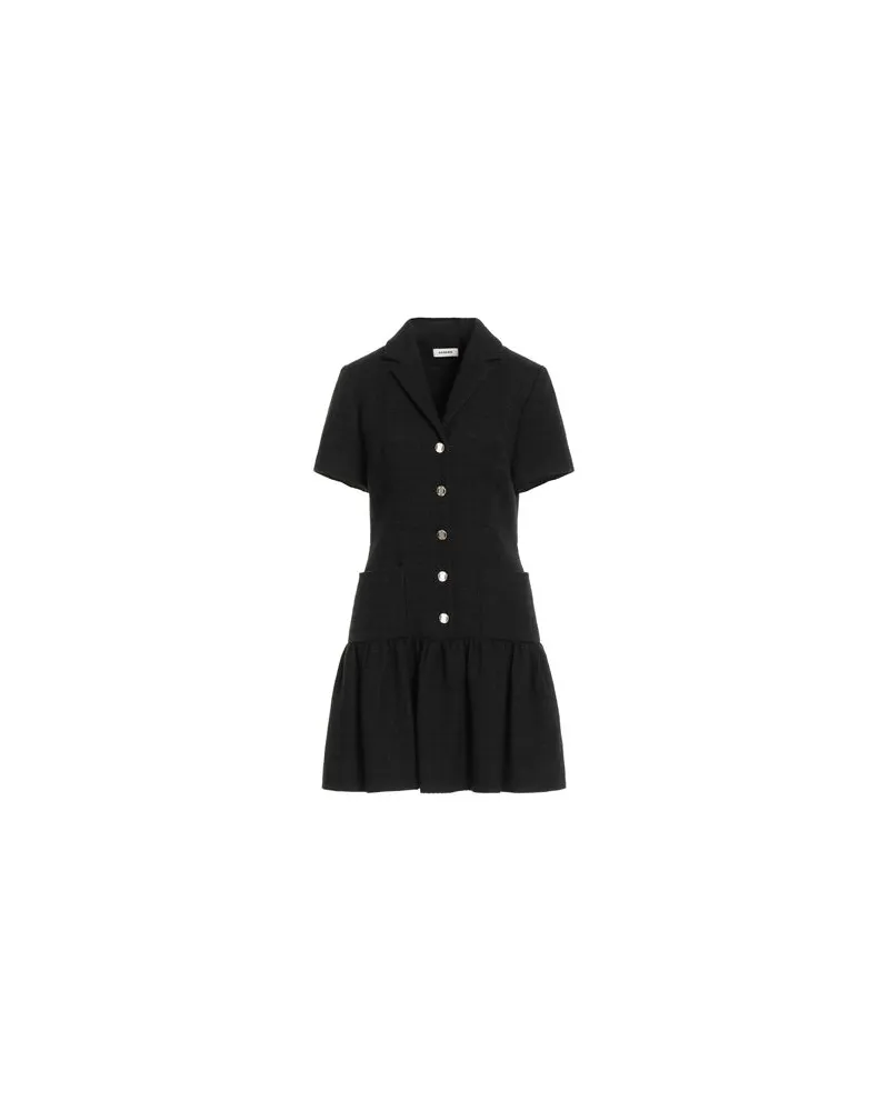 Sandro KLEIDER - Mini-Kleiderauf YOOX.COM Schwarz