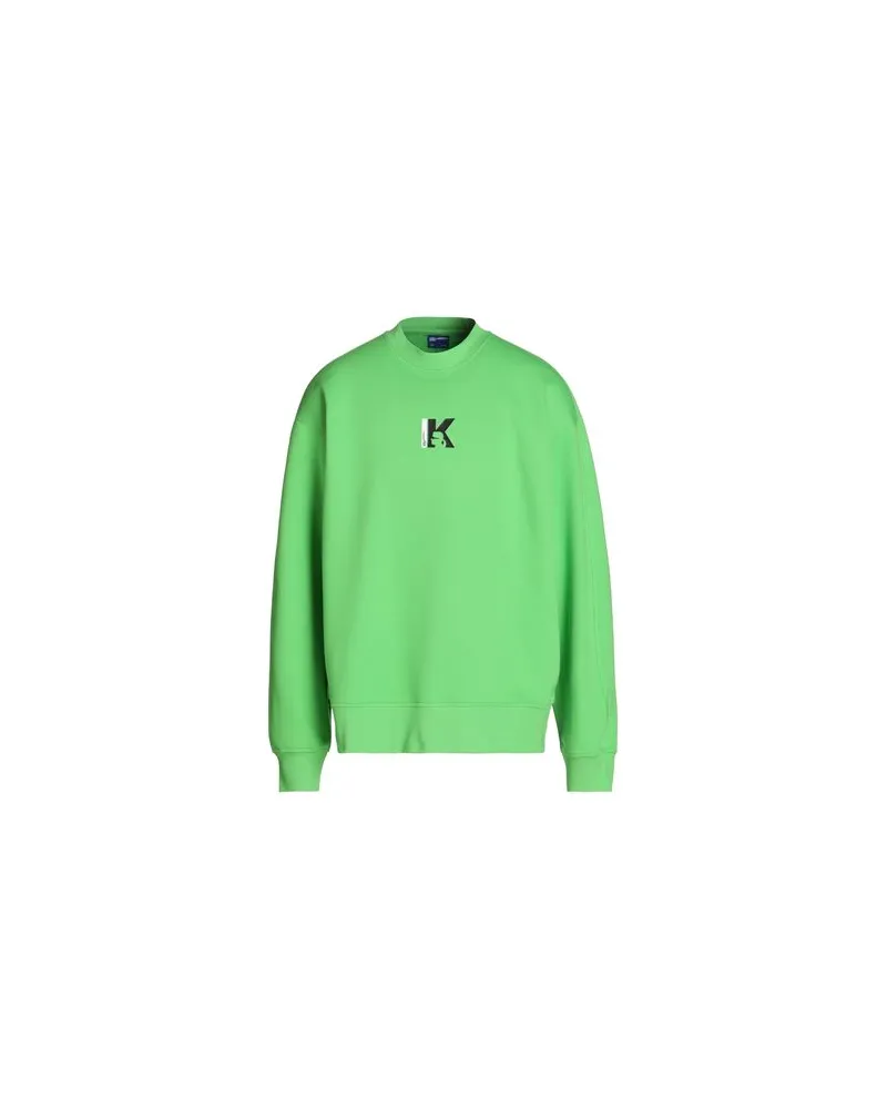 Karl Lagerfeld KLJ RELAXED SEAMED SWEAT  - TOPS - Sweatshirtsauf YOOX.COM Grün