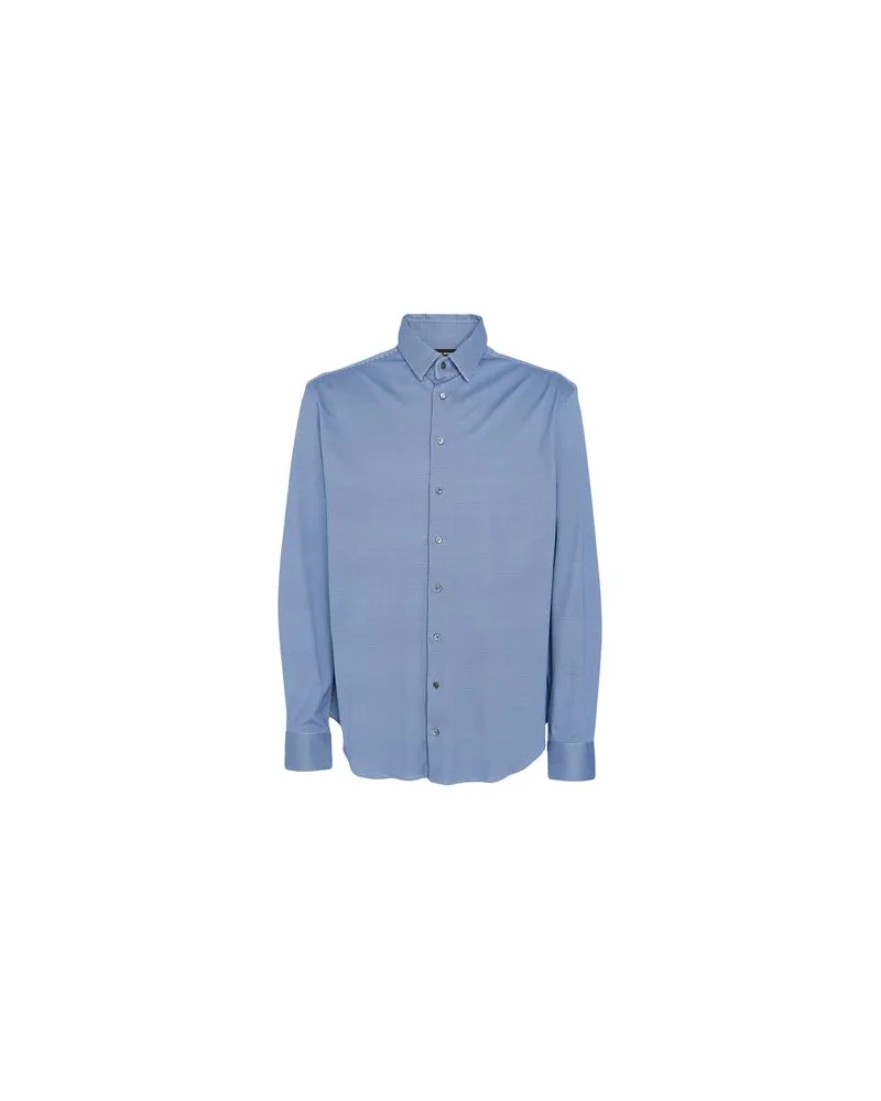 Giorgio Armani TOPS - Hemdenauf YOOX.COM Blau