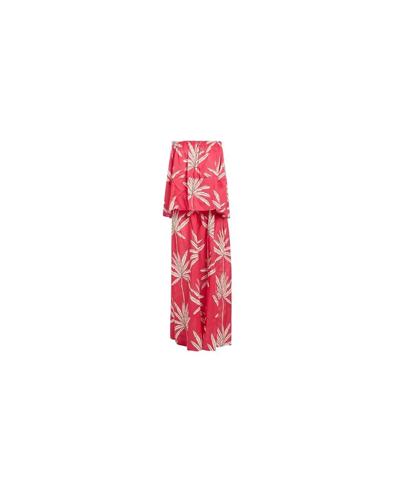 DOUUOD KLEIDER - Maxi-Kleiderauf YOOX.COM Magenta