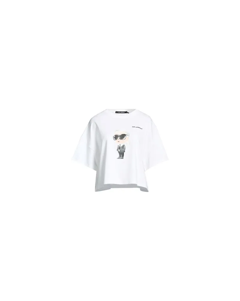 Karl Lagerfeld TOPS - T-shirtsauf YOOX.COM Weiß