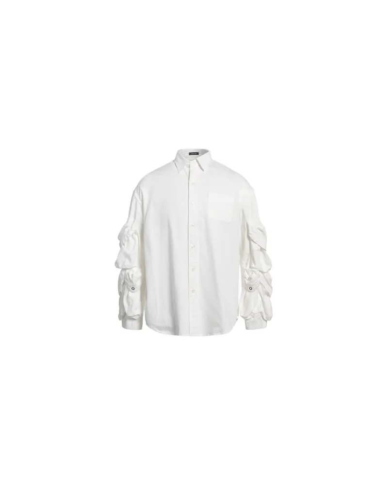 R13 TOPS - Hemdenauf YOOX.COM Weiß