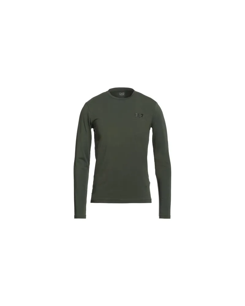 EA7 TOPS - T-shirtsauf YOOX.COM Dunkelgrün