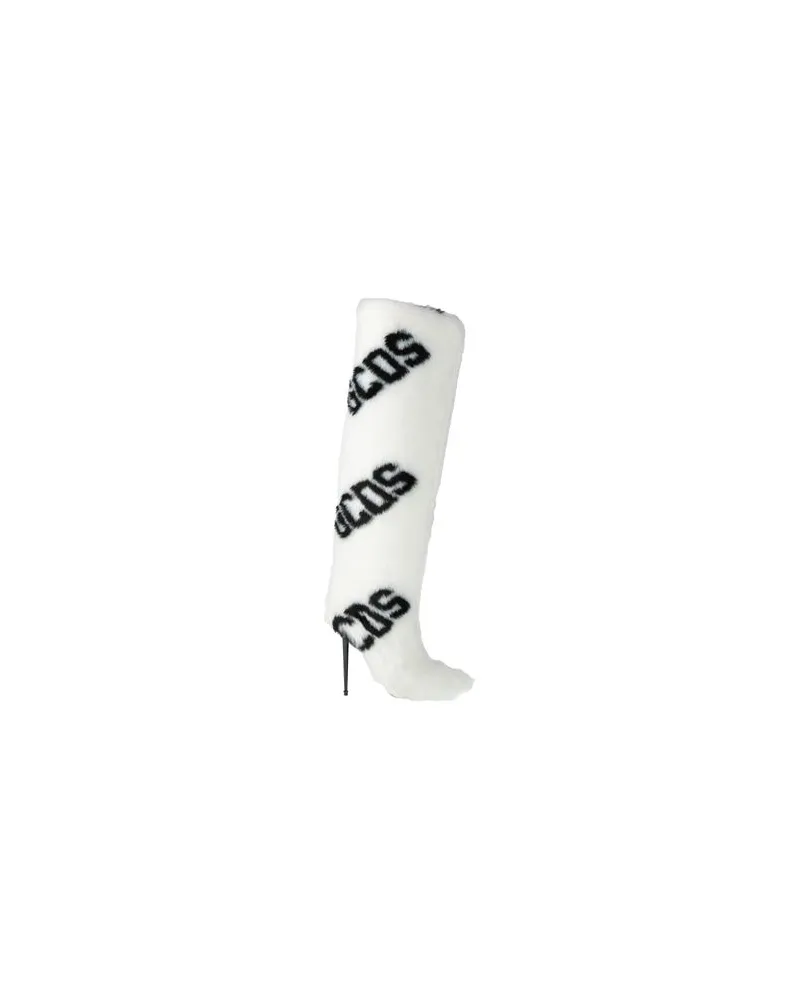 GCDS SCHUHE - Stiefelauf YOOX.COM Weiß