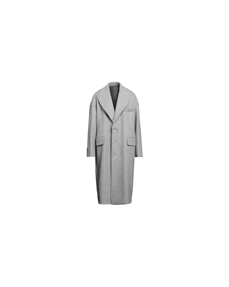 Dolce & Gabbana JACKEN & MÄNTEL - Mäntelauf YOOX.COM Hellgrau