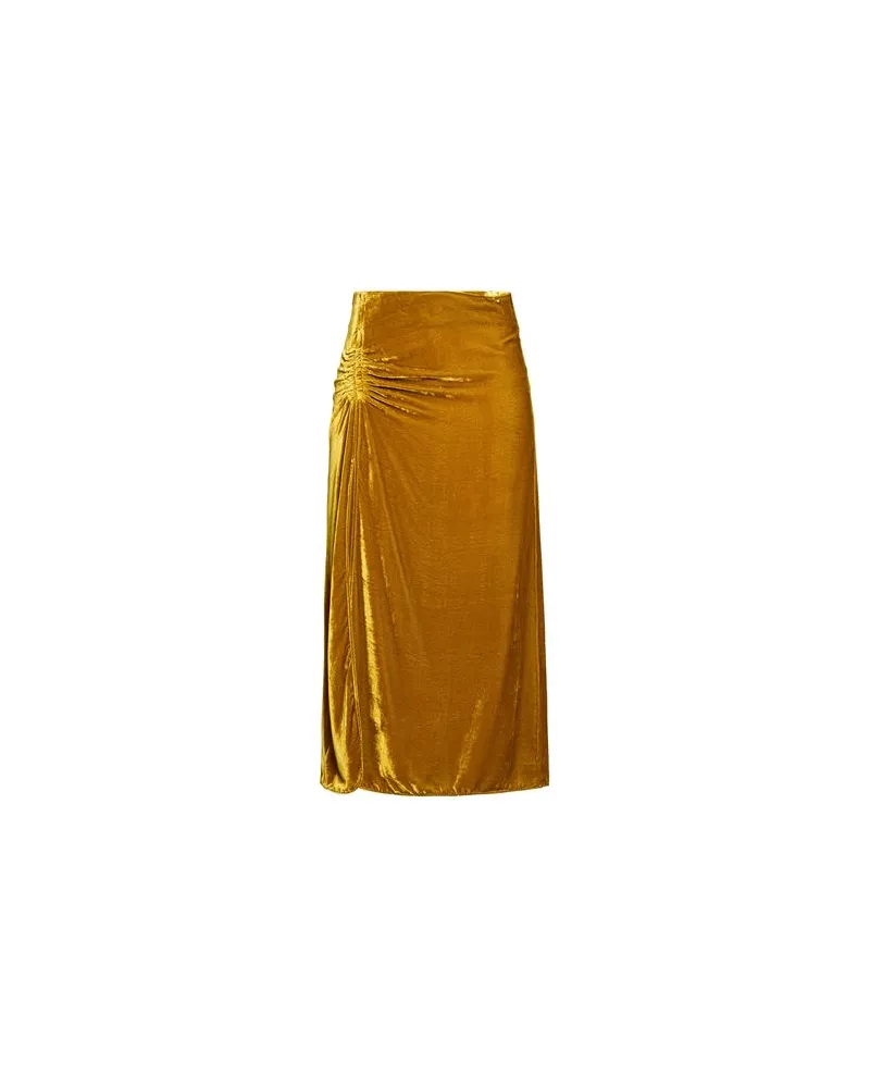 Erika Cavallini HOSEN & RÖCKE - Maxi-Röckeauf YOOX.COM Senf
