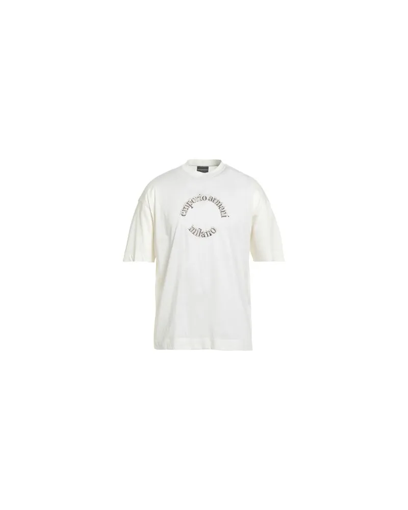 Emporio Armani TOPS - T-shirtsauf YOOX.COM Elfenbein