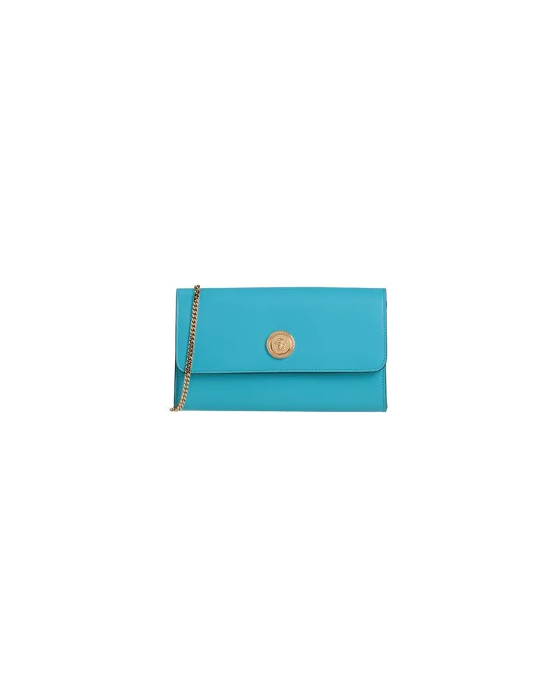 Versace TASCHEN - Umhängetascheauf YOOX.COM Azurblau