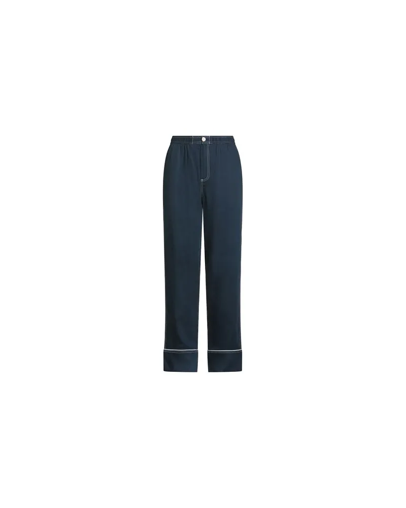 Soulland HOSEN & RÖCKE - Hosenauf YOOX.COM Marineblau