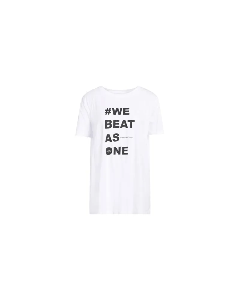 Armani Exchange TOPS - T-shirtsauf YOOX.COM Weiß