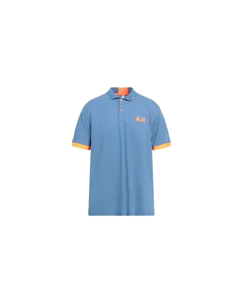 Sun68 TOPS - Poloshirtsauf YOOX.COM Blaugrau