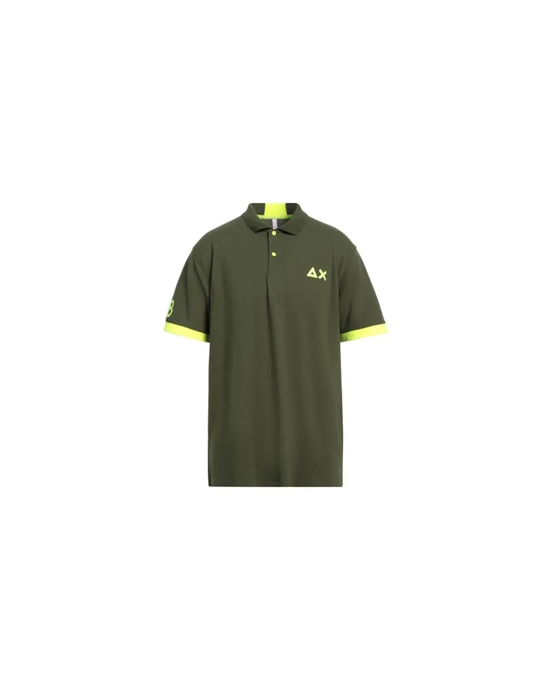 Sun68 TOPS - Poloshirtsauf YOOX.COM Militärgrün
