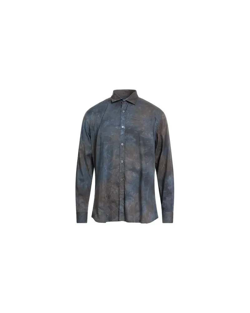 Messagerie PATRIZIO PISCAGLIA - TOPS - Hemdenauf YOOX.COM Taubenblau