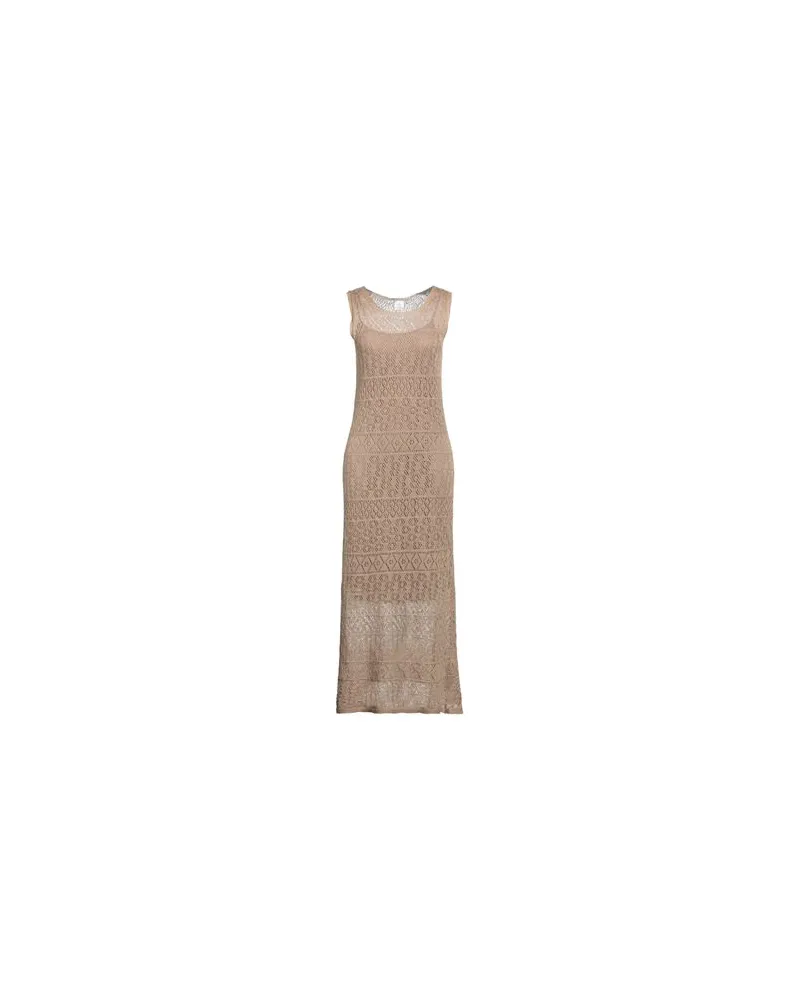 Eleventy KLEIDER - Maxi-Kleiderauf YOOX.COM Khaki