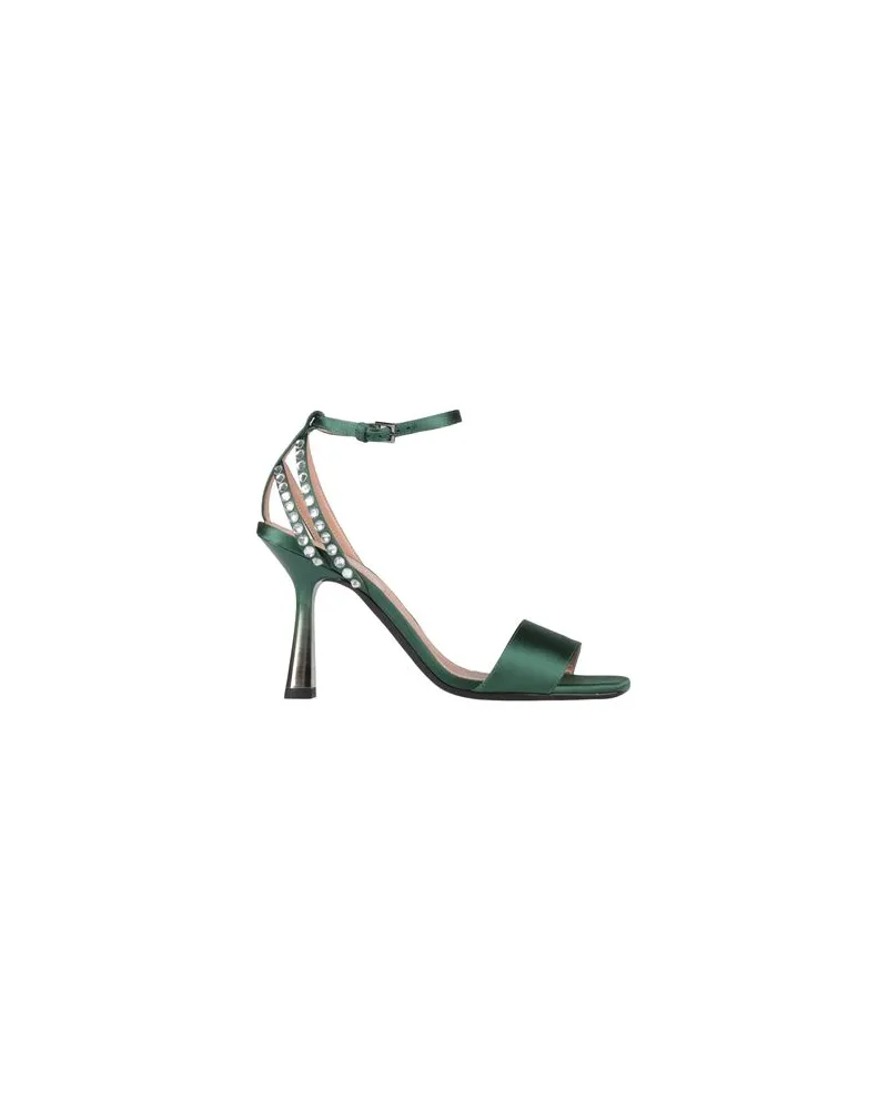 Alberta Ferretti SCHUHE - Sandalenauf YOOX.COM Dunkelgrün
