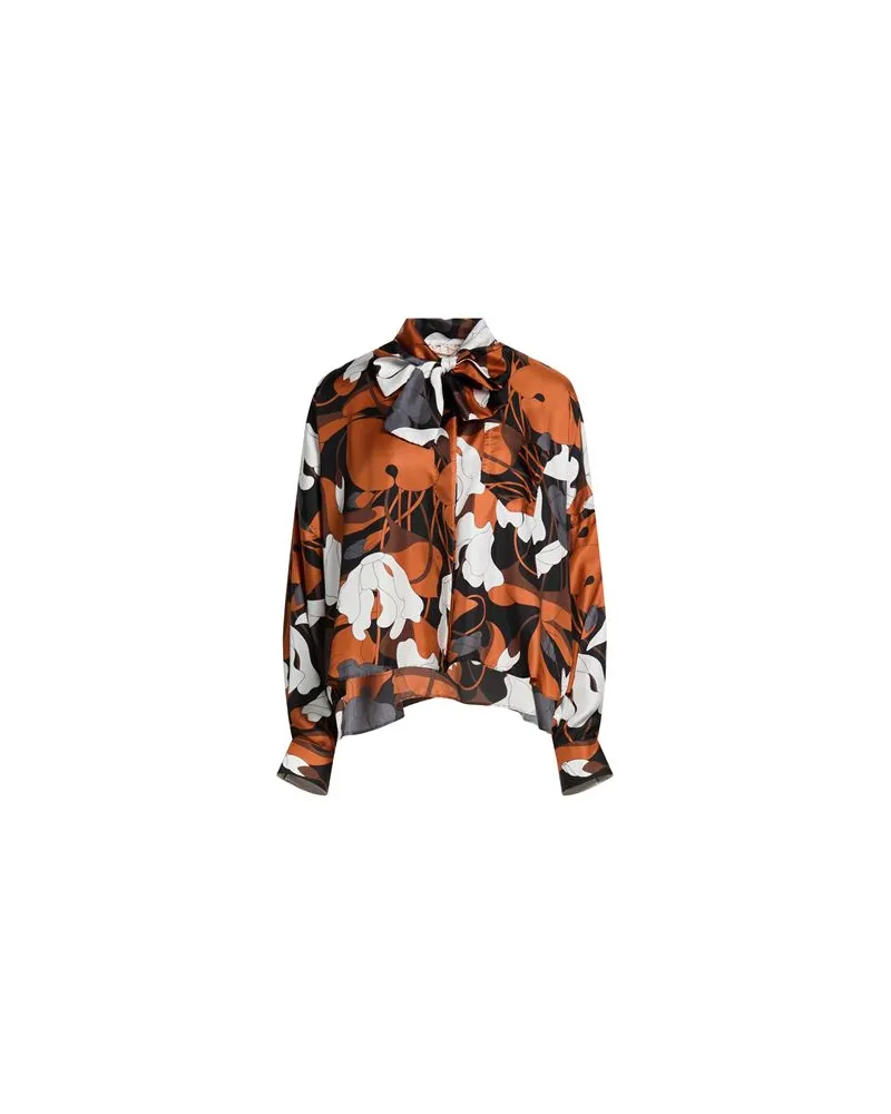 LE3 Sarte Pettegole TOPS - Hemdenauf YOOX.COM Rostrot