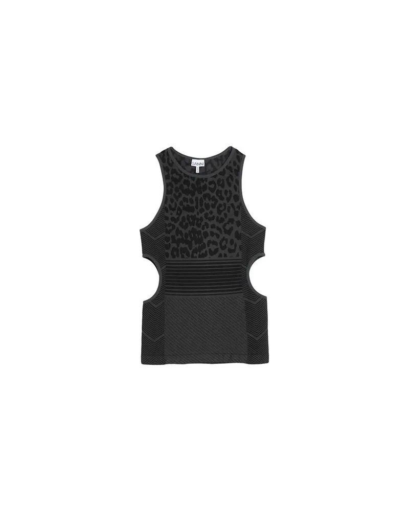 Ganni TOPS - Tank Topsauf YOOX.COM Grau