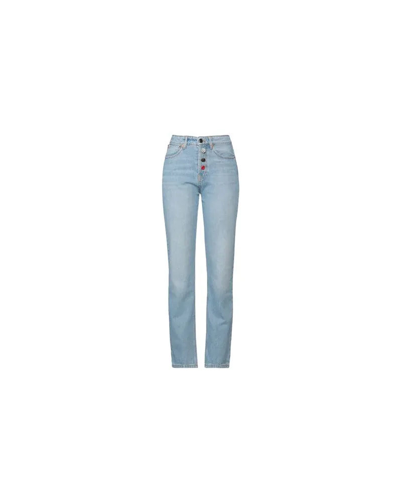 Semicouture HOSEN & RÖCKE - Jeanshosenauf YOOX.COM Blau