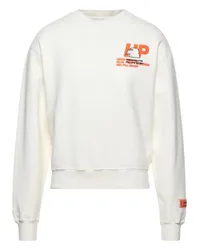 Heron Preston Sweatshirt Elfenbein