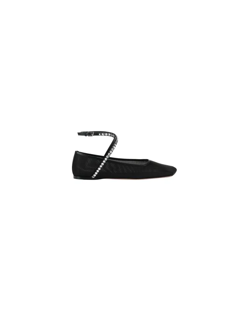 Amina Muaddi SCHUHE - Ballerinasauf YOOX.COM Schwarz