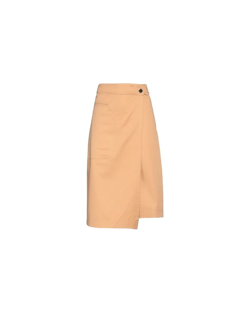 Patrizia Pepe HOSEN & RÖCKE - Midi-Röckeauf YOOX.COM Sand