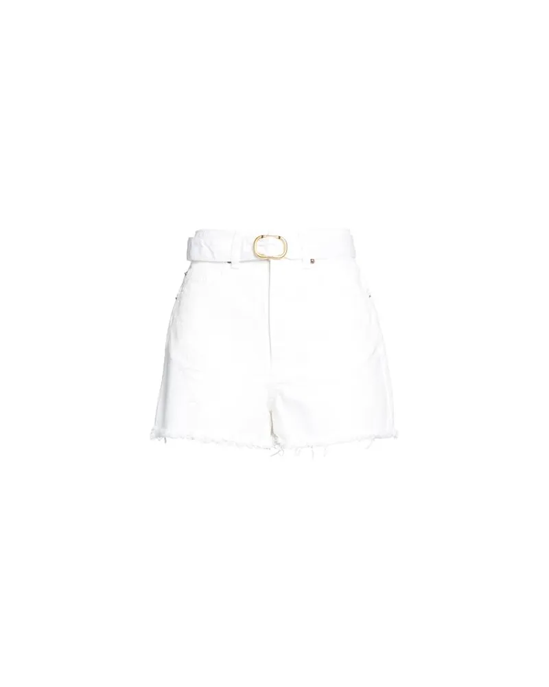 Twin-Set HOSEN & RÖCKE - Jeansshortsauf YOOX.COM Weiß