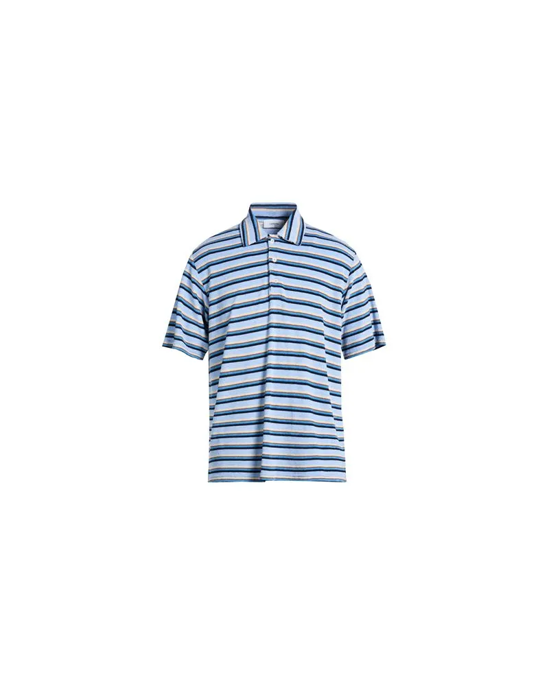 LARDINI TOPS - Poloshirtsauf YOOX.COM Hellblau