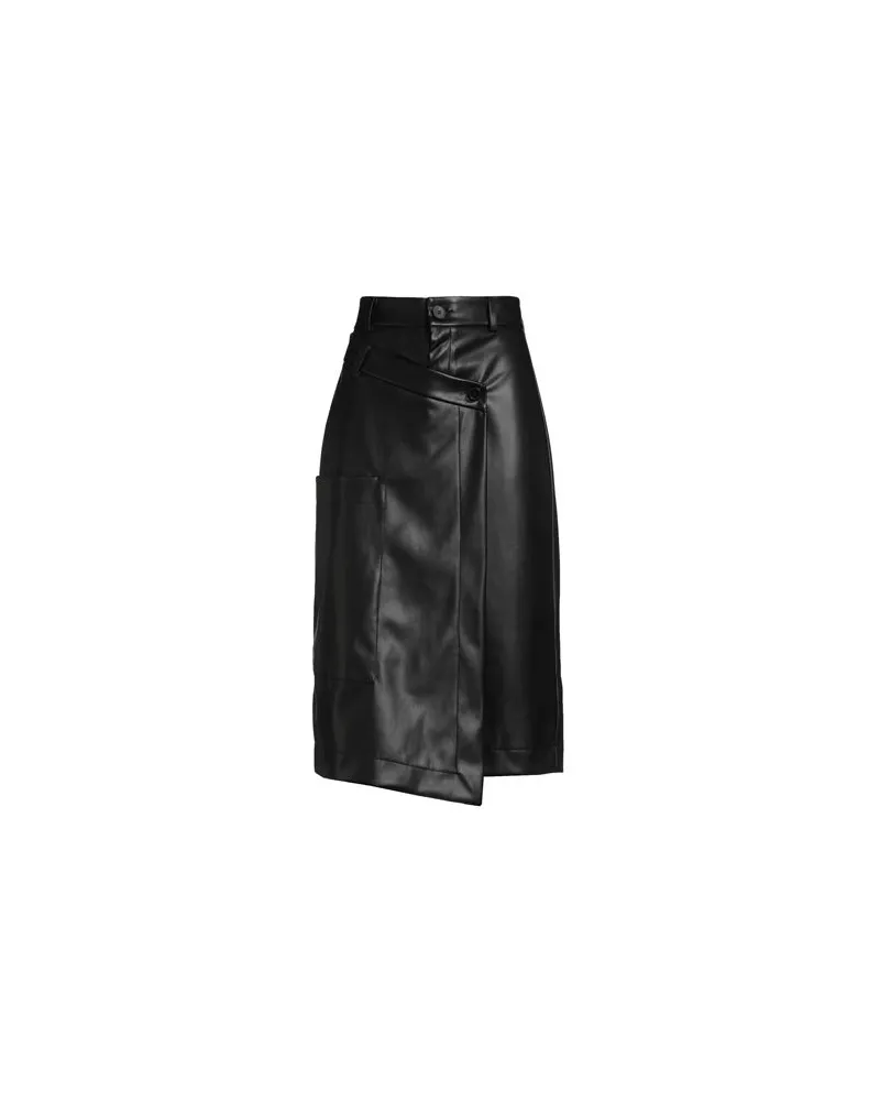 VICOLO HOSEN & RÖCKE - Midi-Röckeauf YOOX.COM Schwarz