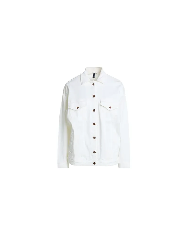 European Culture JACKEN & MÄNTEL - Jeansjacken/Mäntelauf YOOX.COM Elfenbein