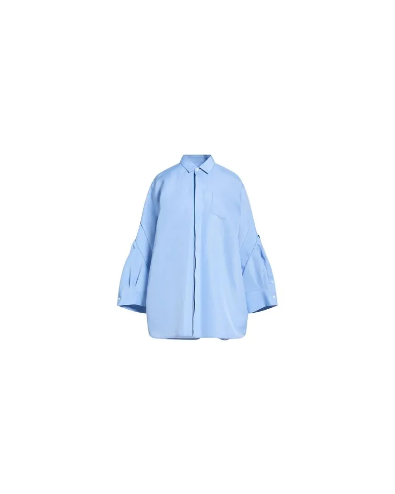 Sacai TOPS - Hemdenauf YOOX.COM Hellblau