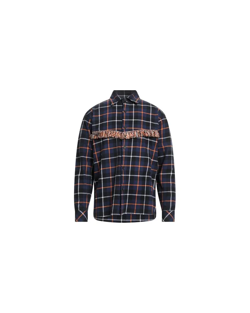 Marcelo Burlon | County of Milan TOPS - Hemdenauf YOOX.COM Marineblau