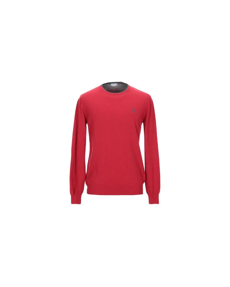 U.S. Polo Assn.  STRICKWAREN - Pulloverauf YOOX.COM Rot