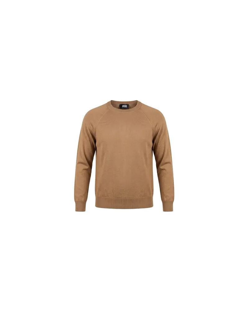 Alpha Studio STRICKWAREN - Pulloverauf YOOX.COM Braun