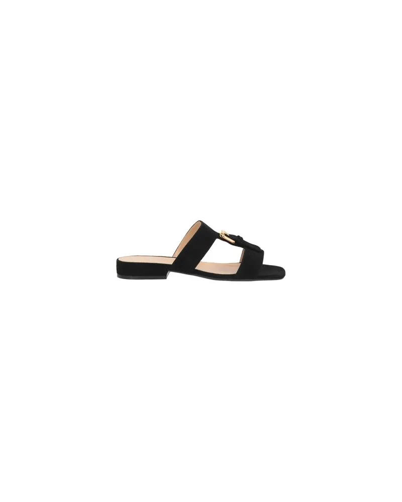 Sergio Rossi SCHUHE - Sandalenauf YOOX.COM Schwarz