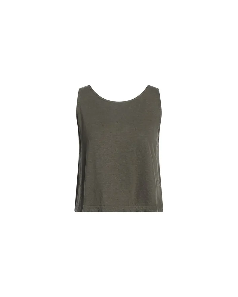 Majestic TOPS - Topsauf YOOX.COM Militärgrün